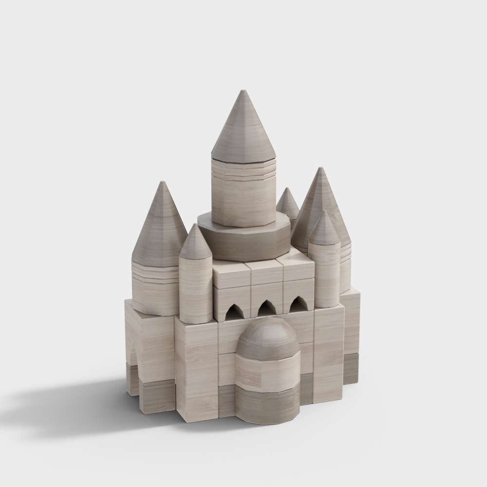 어린이 블록 성 장난감