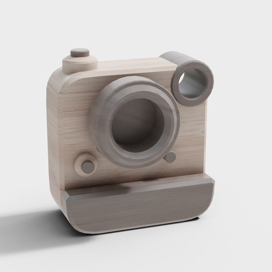 Vintage Camera 3D model for Creative Projects
