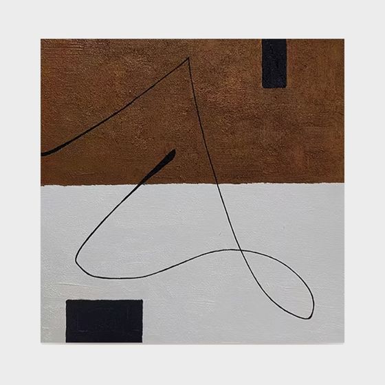 Abstract Lines 3D model for Modern Design