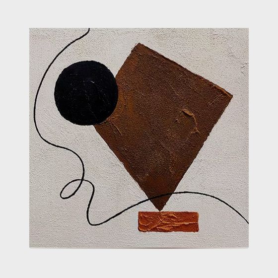 Abstract Geometric Sculpture 3D model