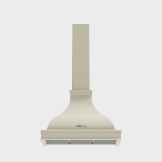 Stylish SMEG Hood 3D model for Modern Kitchen Design