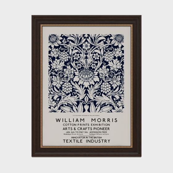 William Morris Poster 3D model for Creative Projects