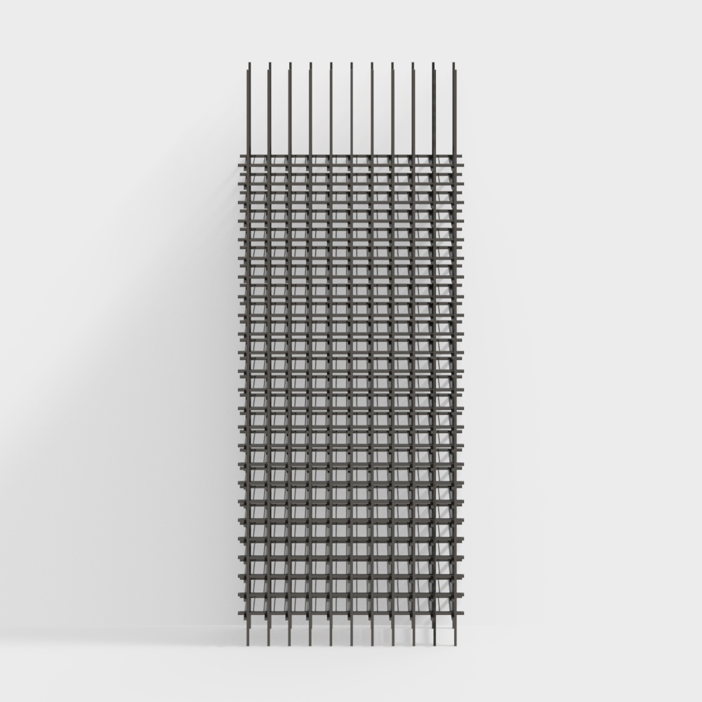 Modern Metal Partition Wine Rack