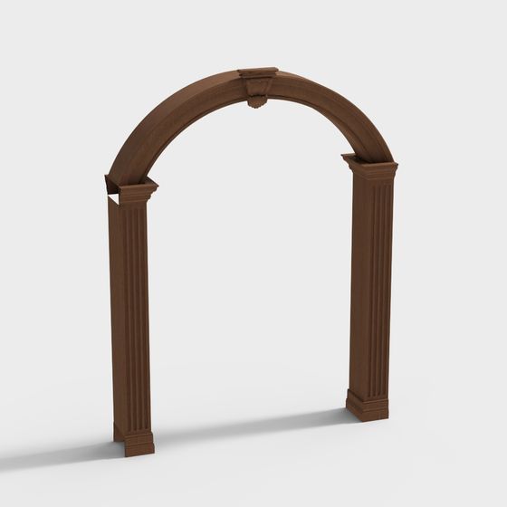 Captivating Roman Arch 3D model for Creative Designs