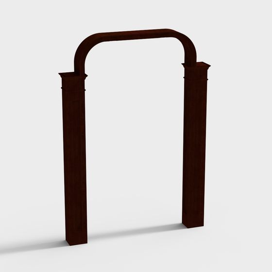 Classic Archway 3D Model for Creative Projects