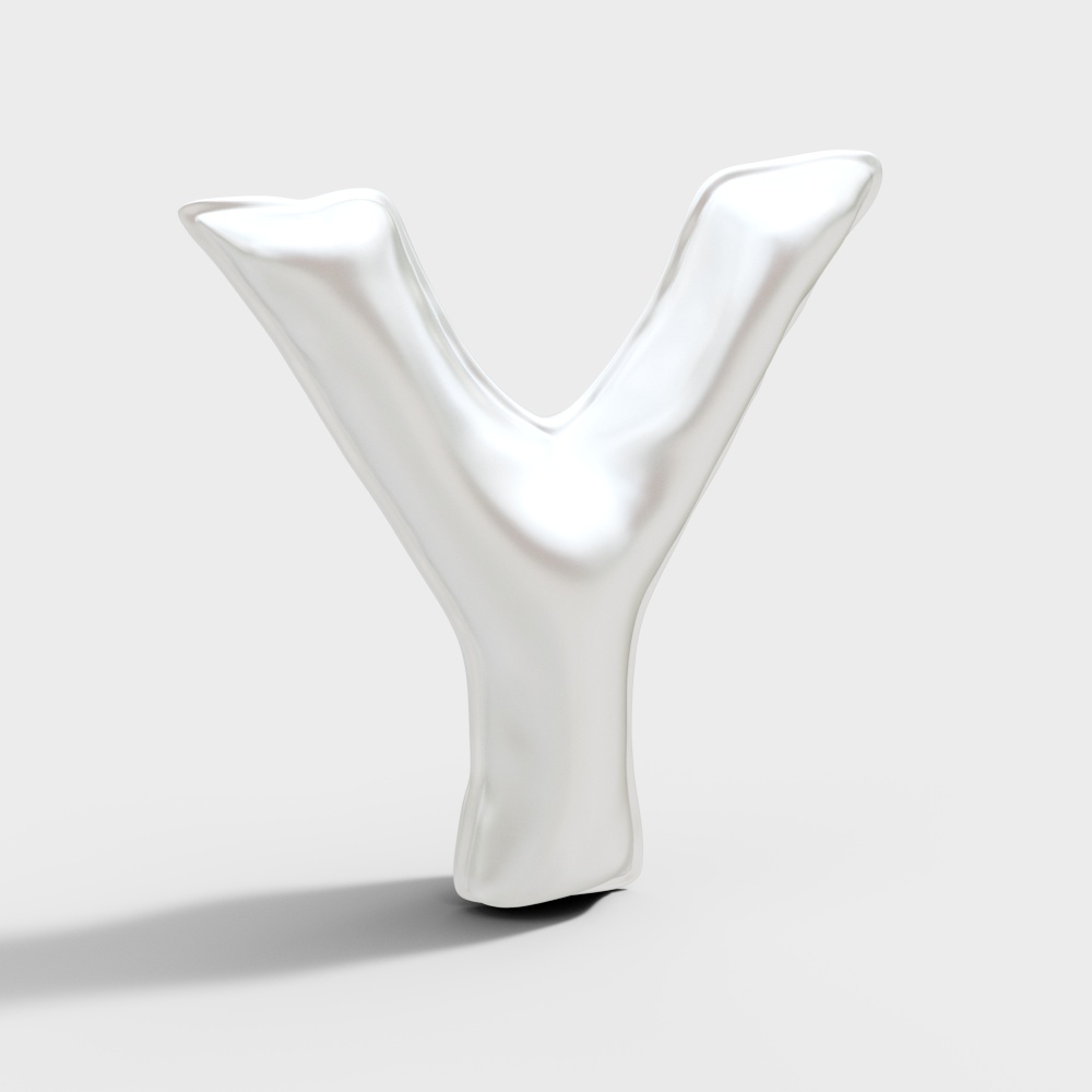 Modern Trendy Letter Decorative Balloon