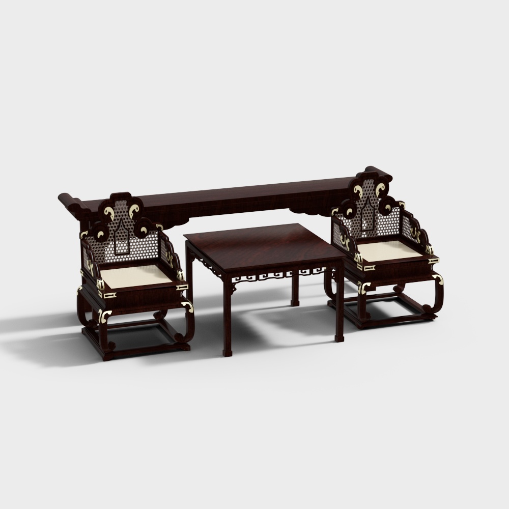 Bộ bàn ghế trung tâm