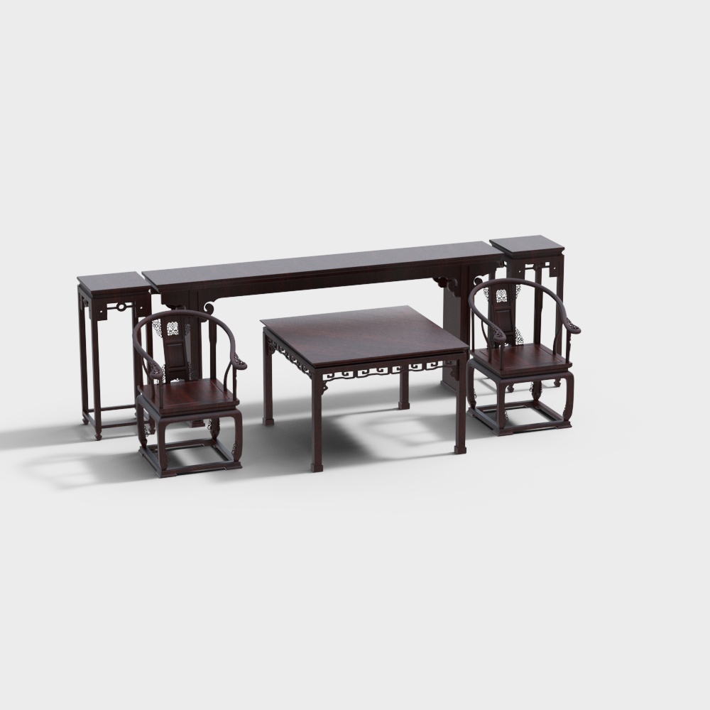 Conjunto de Mesa y Sillas Central