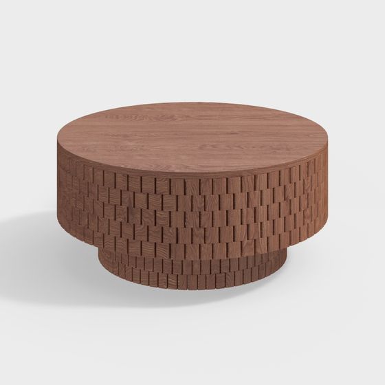 Mesa de Café Redonda Retro