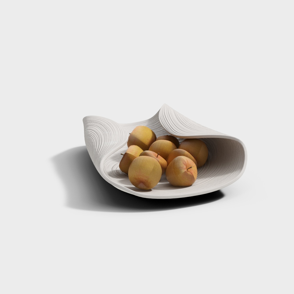 จานผลไม้แอปเปิ้ล