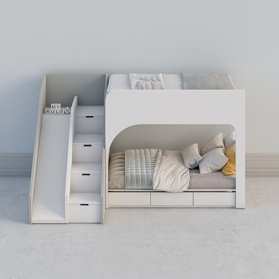 Urban Bunk Bed 3D model