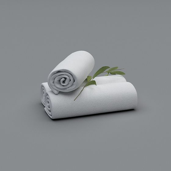 Soft Towel 3D Model for Creative Projects