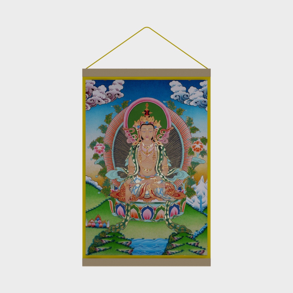 Hanging Buddha Statue Picture for Buddha Hall