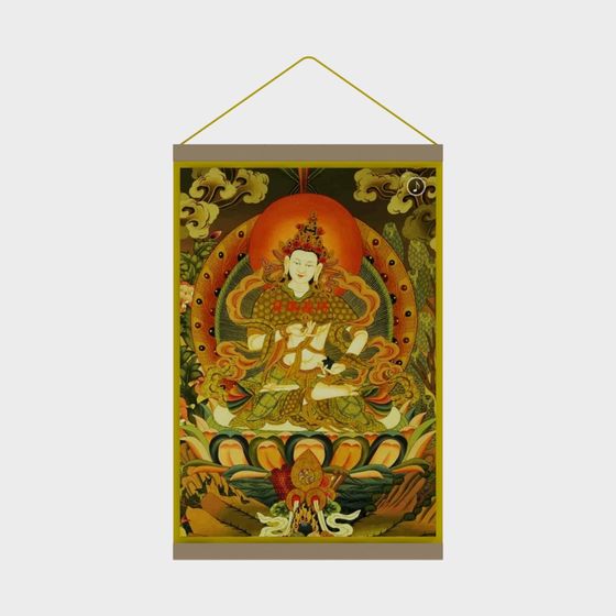 Sacred Tibetan Buddha 3D model for Creative Projects