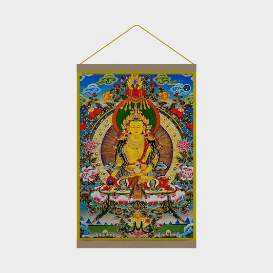 Sacred Buddha Statue 3D model for Creative Projects