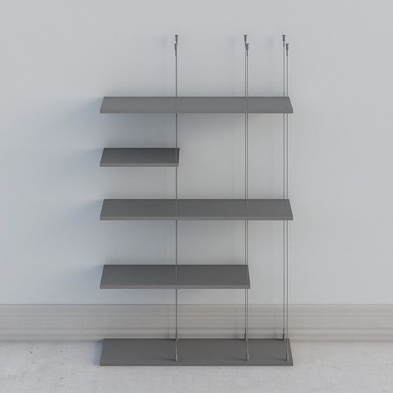 Urban Elegance Shelf 3D model for Stylish Interiors
