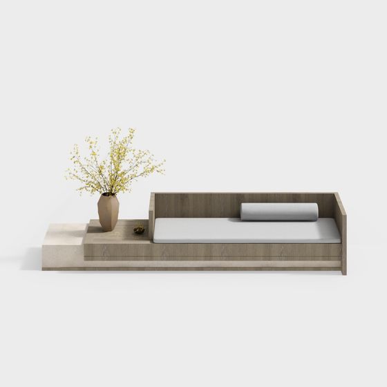 Urban Leisure Sofa 3D model for Contemporary Interiors