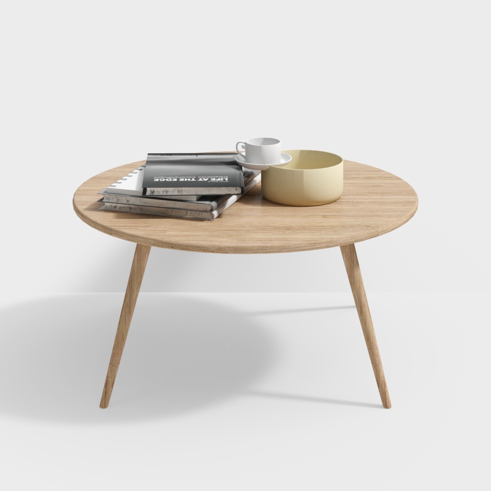 Small Wooden Coffee Table