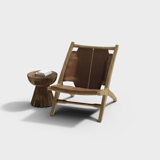 Forest Chair 3D model for Contemporary Spaces