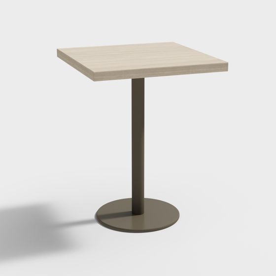 Urban Coffee Table 3D model for Modern Spaces