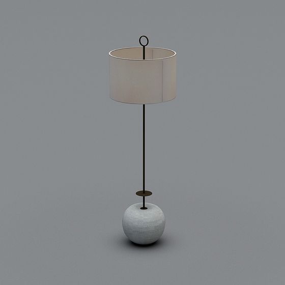 Modern Minimalist 3D Light Fixture Model