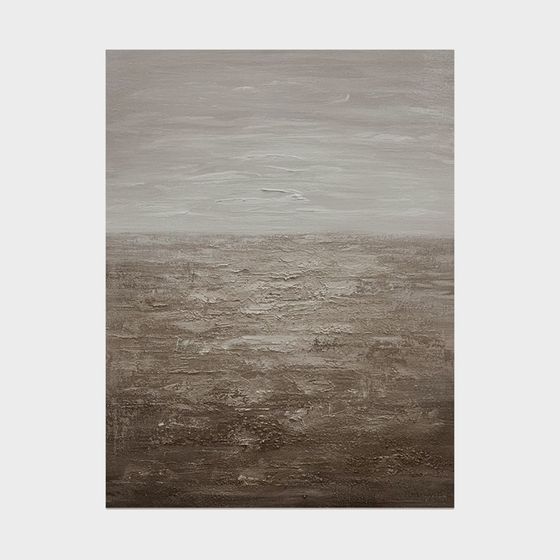 Misty Sea 3D model with Low-Poly Style