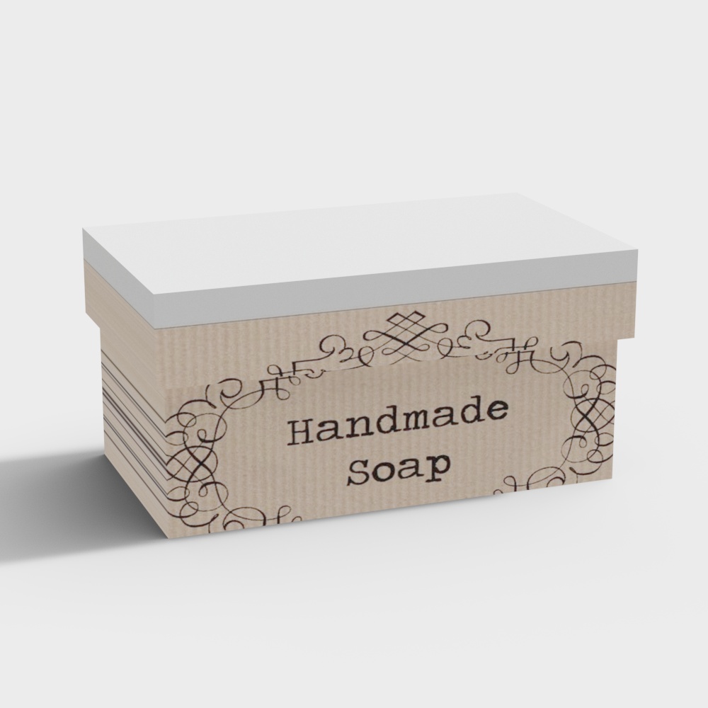 Scatola per Sapone Fatta a Mano