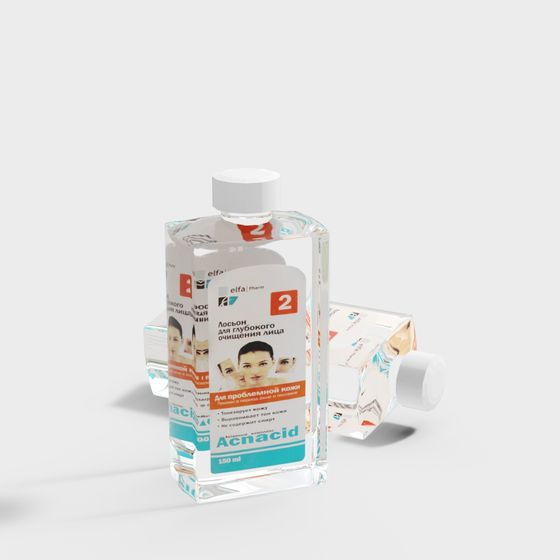 Acnacid Skin Toner 3D model