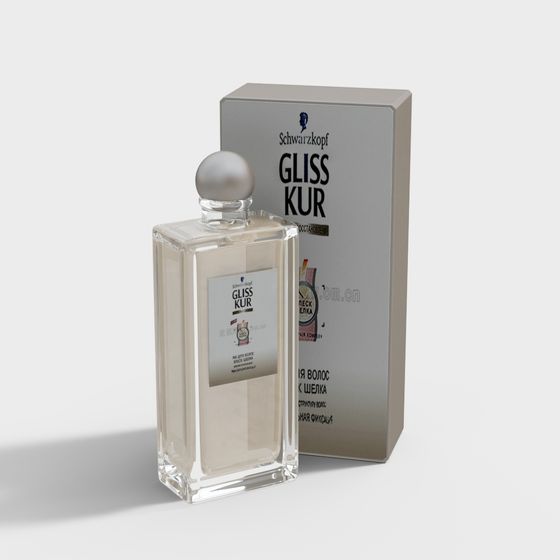 Gliss Kur Perfume Bottle 3D model