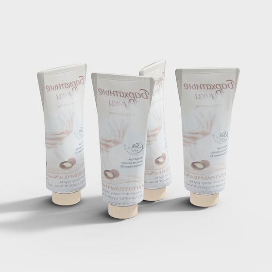 Elegant Silk Hand Cream 3D model