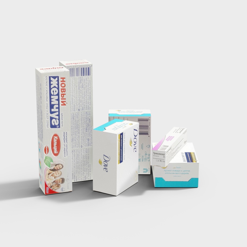 Ensemble de dentifrice et de savon