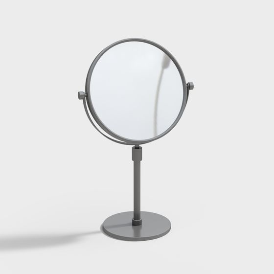 Modern Low-Poly Makeup Mirror 3D model