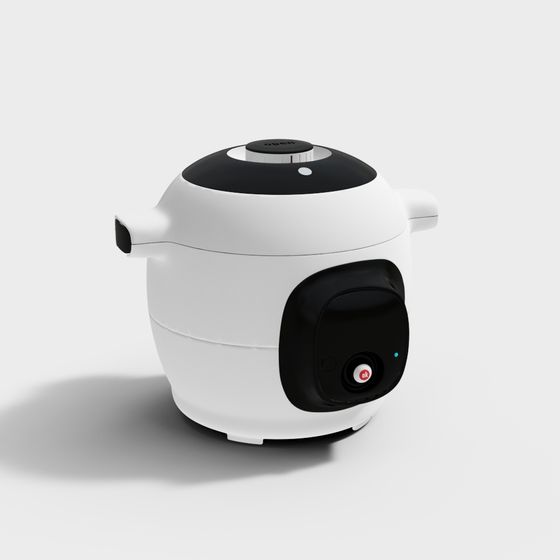 Smart Rice Cooker 3D model for Modern Design