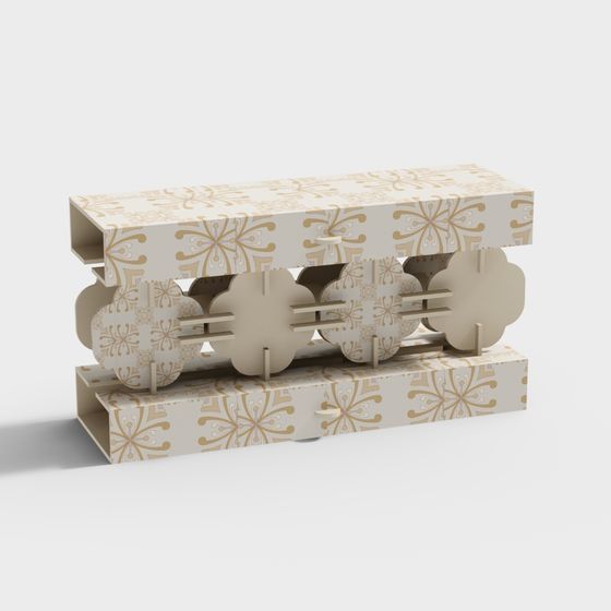 Vintage Console 3D Model