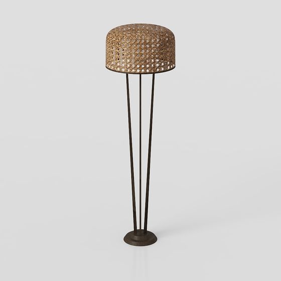 Natural-Inspired 3D Model Lamp Fixture