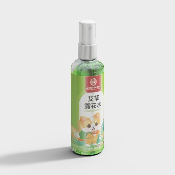 Charming Low-Poly Spray Bottle 3D model