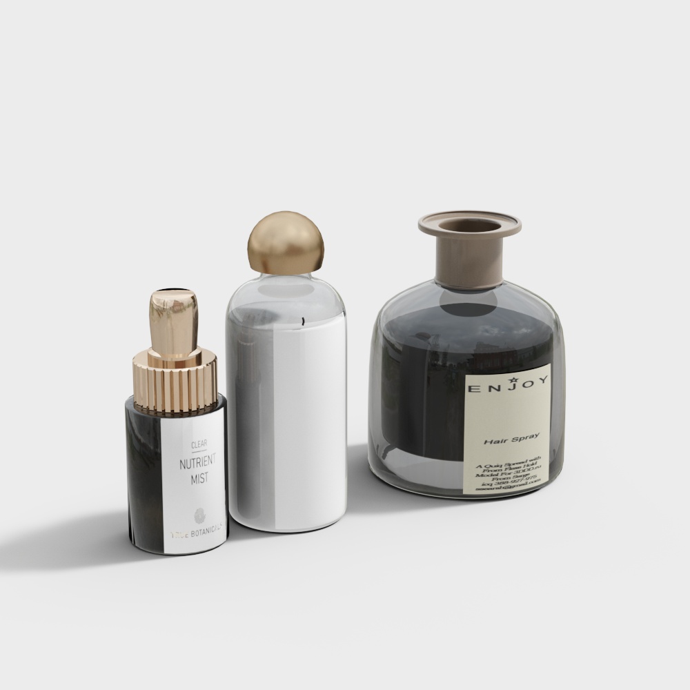 ชุดขวดแก้วน้ำหอม