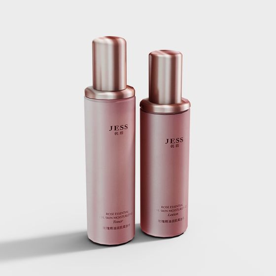 JESS Beauty Bottles 3D model