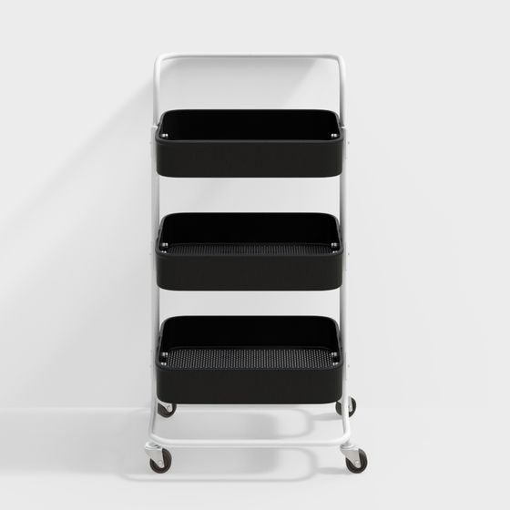 Mobile Storage Basket