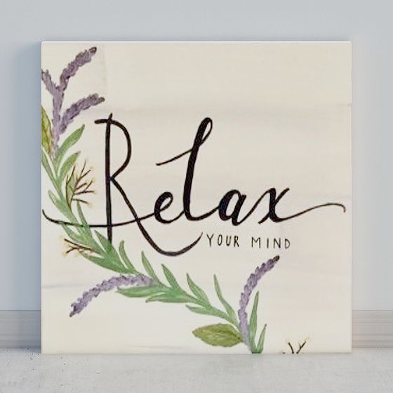 Relax Your Mind Low-Poly Lavender 3D model