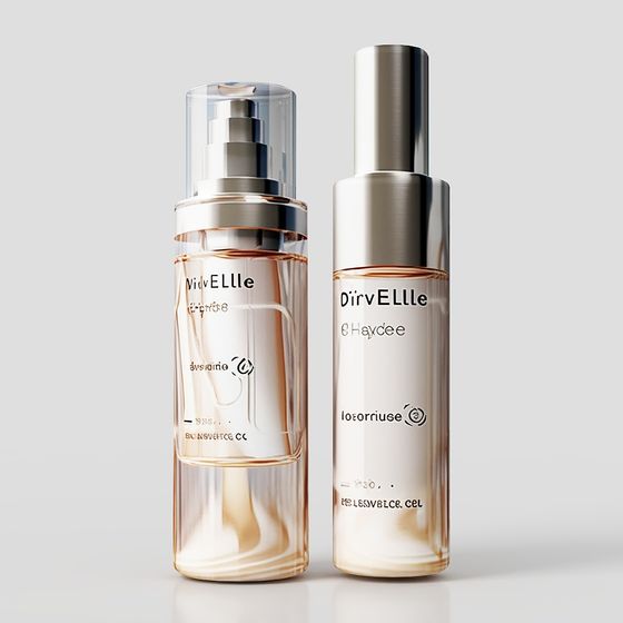 VivELlle Elegant Cosmetic Bottle 3D model
