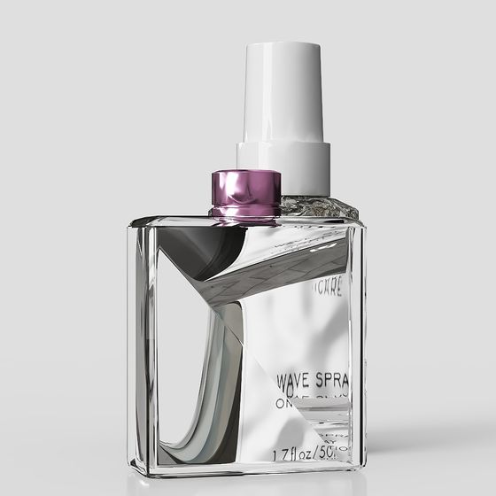 Elegant Low-Poly Perfume Bottle 3D model
