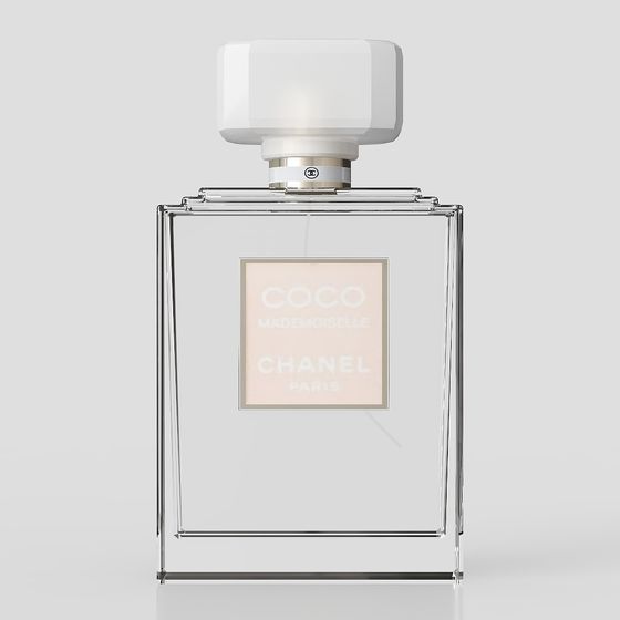 Chanel Coco Mademoiselle Perfume Bottle 3D model