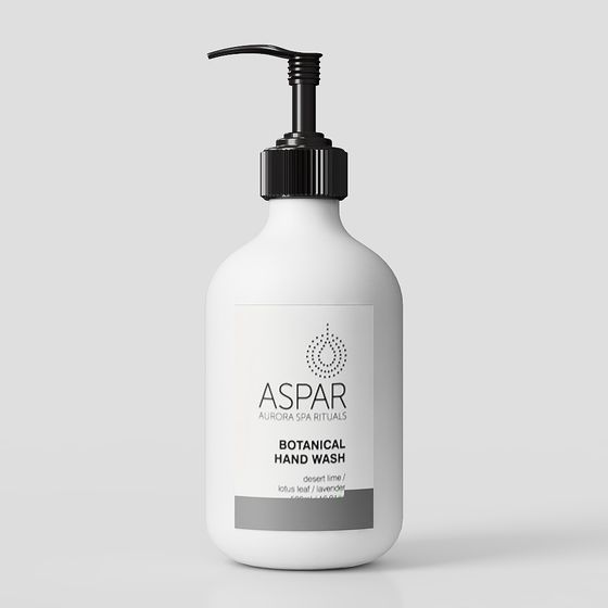 Botanical Hand Wash Bottle 3D Model