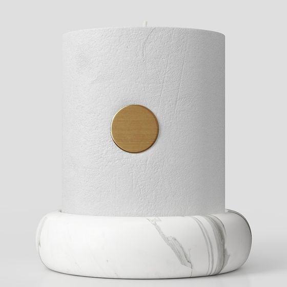 Stylish Low-Poly Column 3D model for Creative Projects