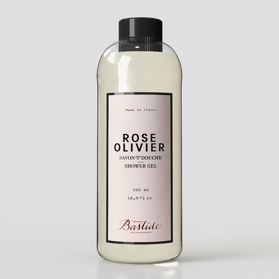 Rose Olivier Shower Gel Bottle 3D model