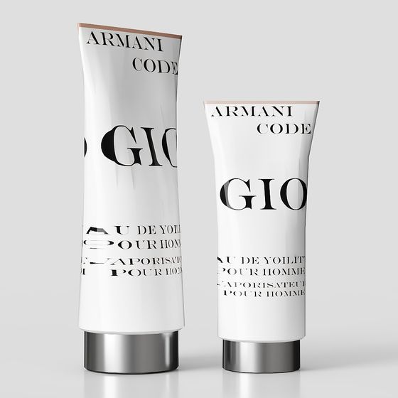 Armani Code Perfume Bottle 3D model