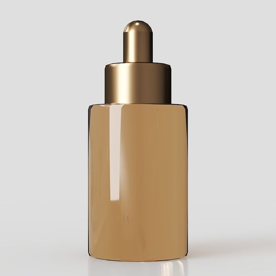 Golden Essence Bottle 3D model