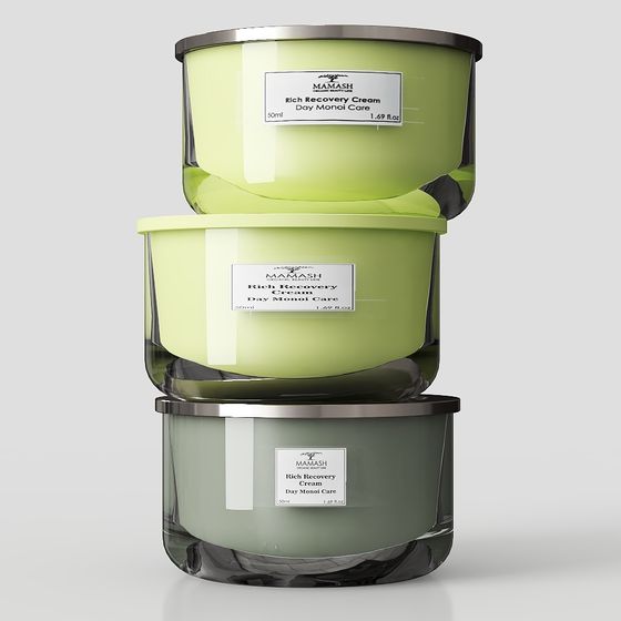 Mamash Rich Recovery Cream 3D model