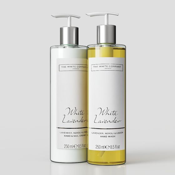 White Lavender 3D Model for Modern Aesthetics